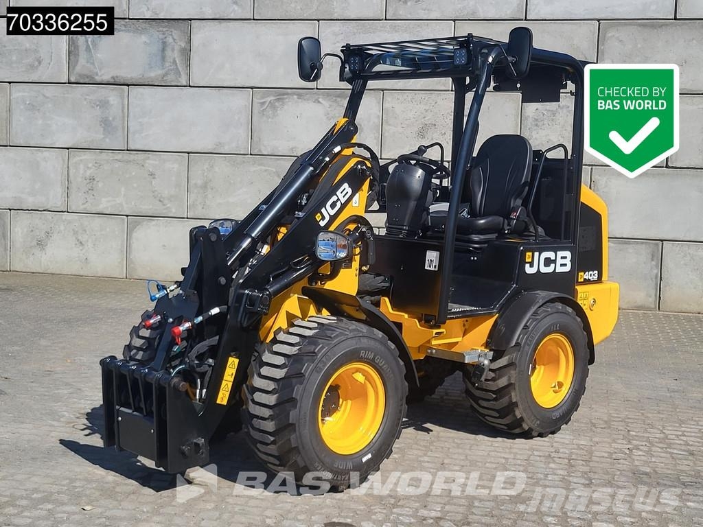 JCB 403 SP FACTORY WARRANTY – GIANT COUPLER - KUBOTA Utovarivači na kotačima