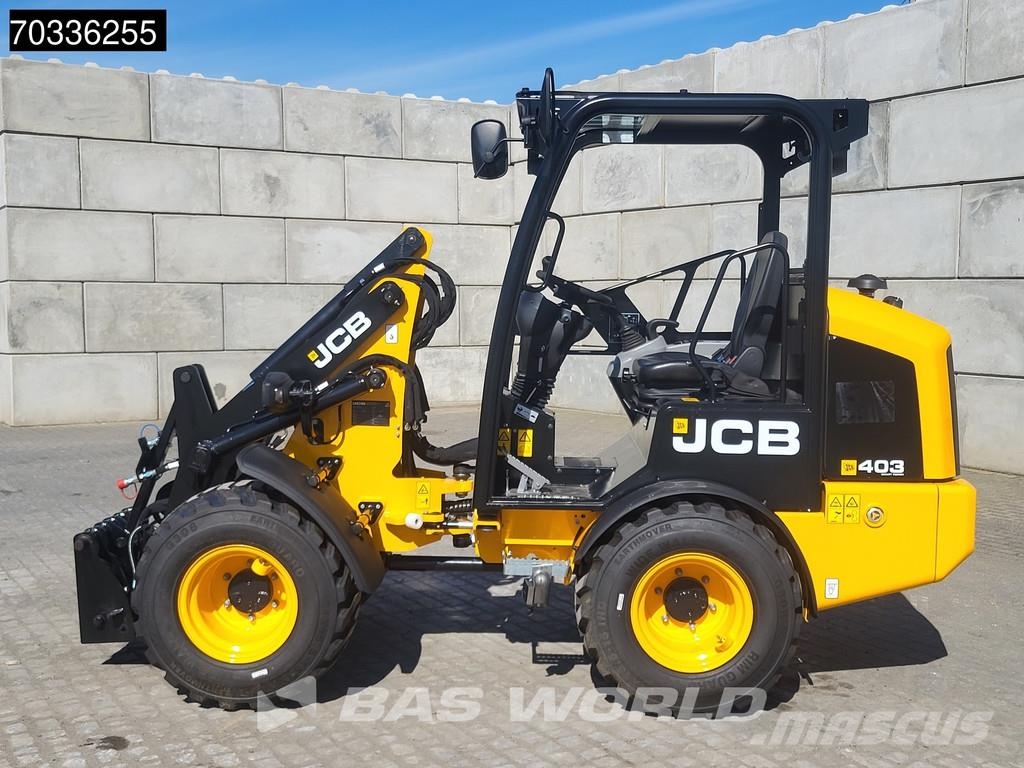 JCB 403 SP FACTORY WARRANTY – GIANT COUPLER - KUBOTA لوادر بعجل