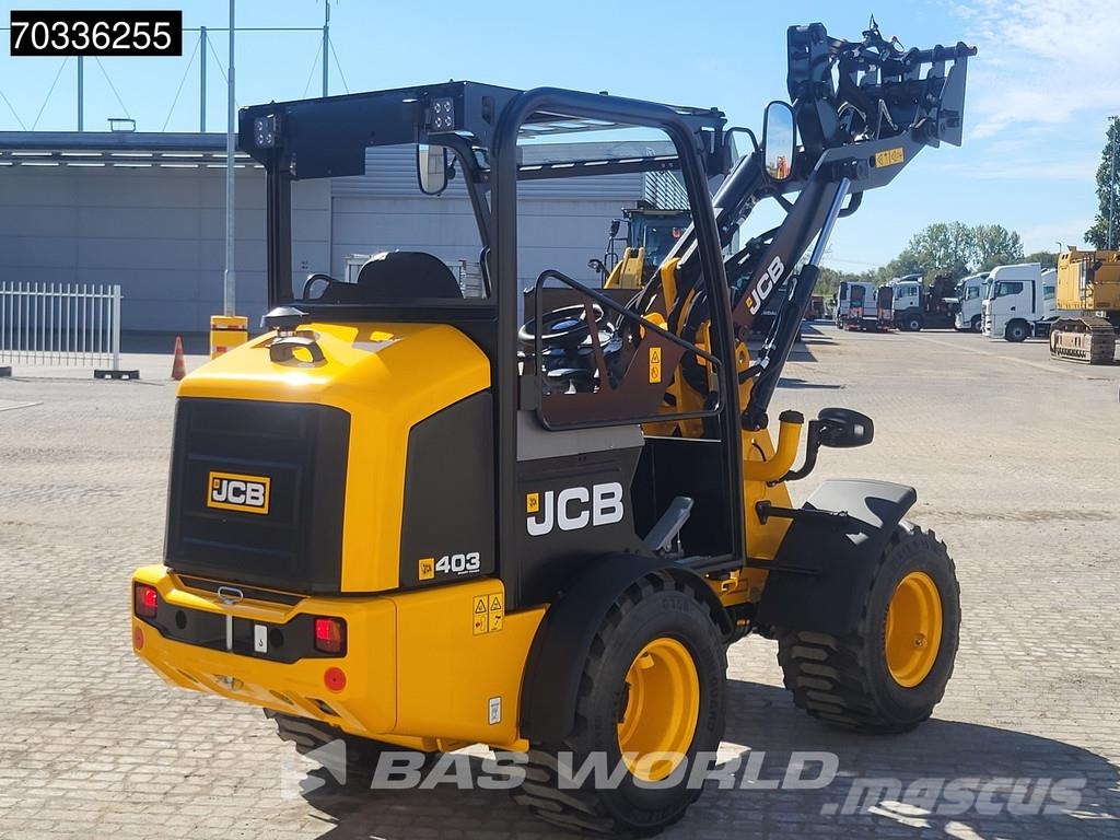 JCB 403 SP FACTORY WARRANTY – GIANT COUPLER - KUBOTA لوادر بعجل