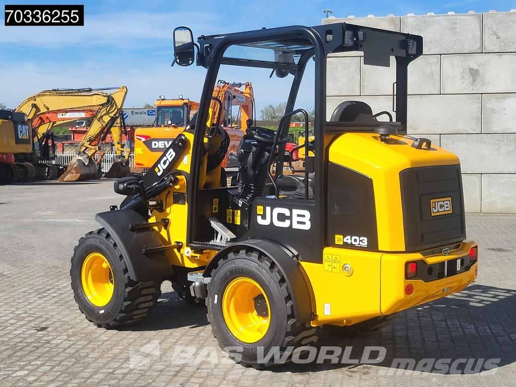 JCB 403 SP FACTORY WARRANTY – GIANT COUPLER - KUBOTA لوادر بعجل