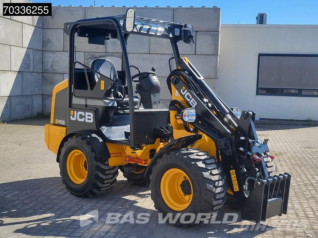 JCB 403 SP FACTORY WARRANTY – GIANT COUPLER - KUBOTA لوادر بعجل