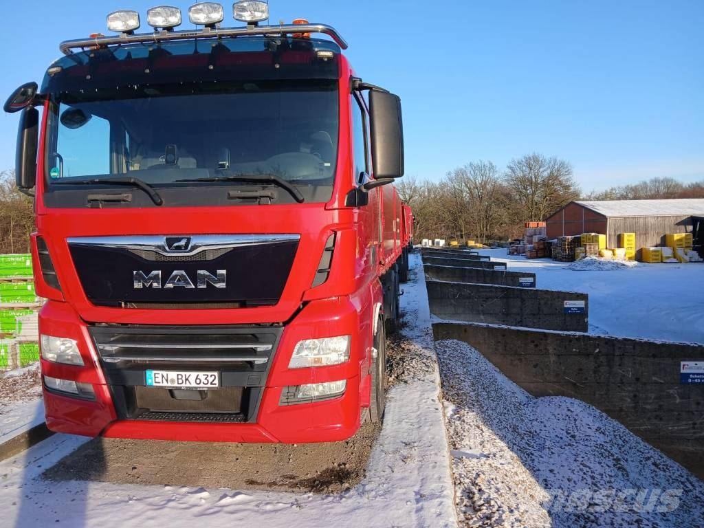 MAN TGX 26.500 Camiones bañeras basculantes o volquetes