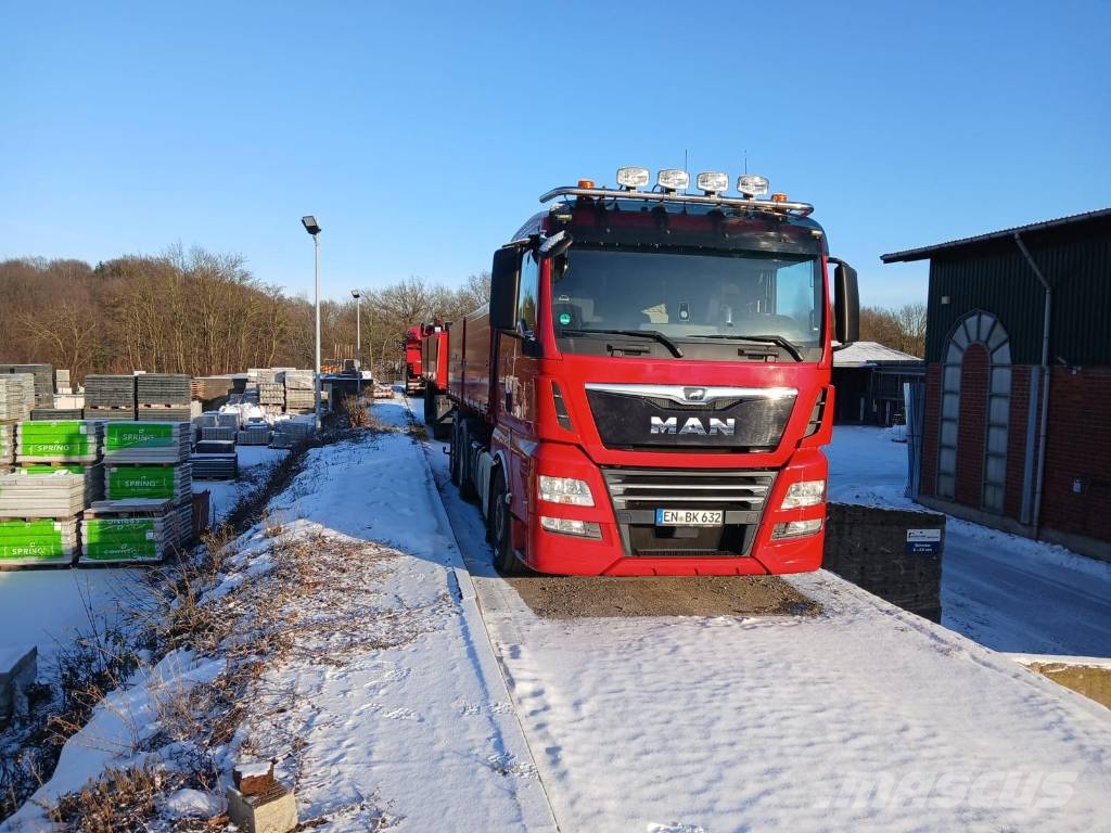 MAN TGX 26.500 Camiones bañeras basculantes o volquetes