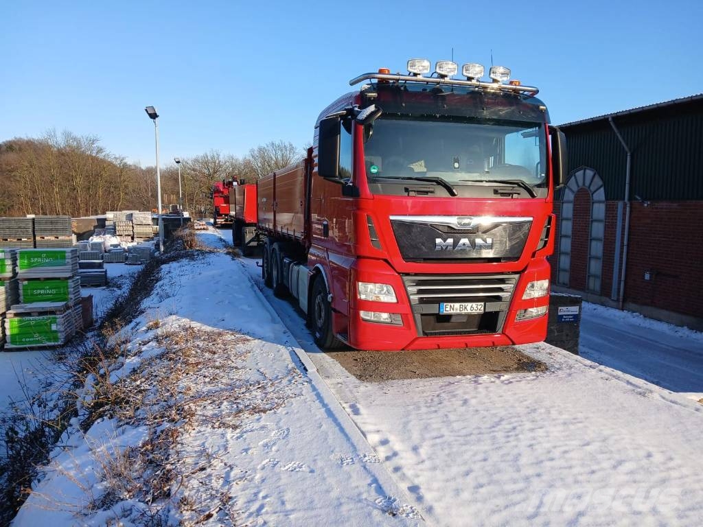 MAN TGX 26.500 Camiones bañeras basculantes o volquetes