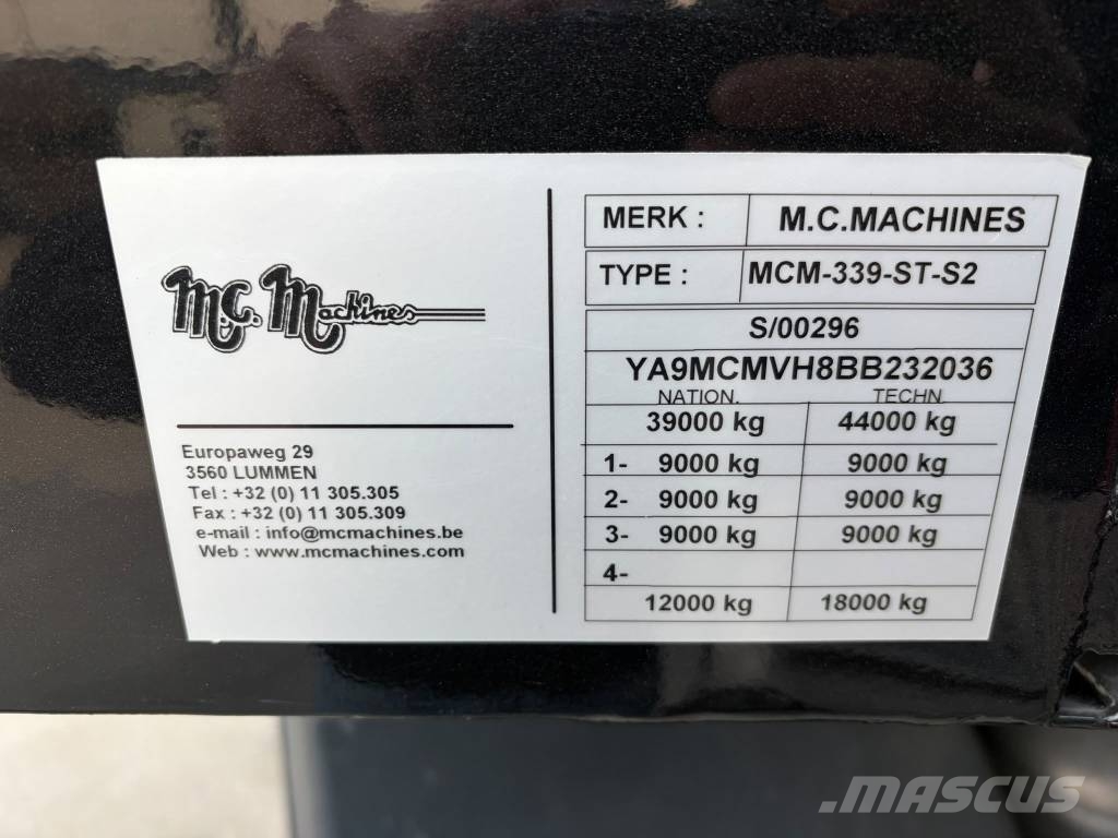 MC Machines Vloei chapewagen Бетонные заводы