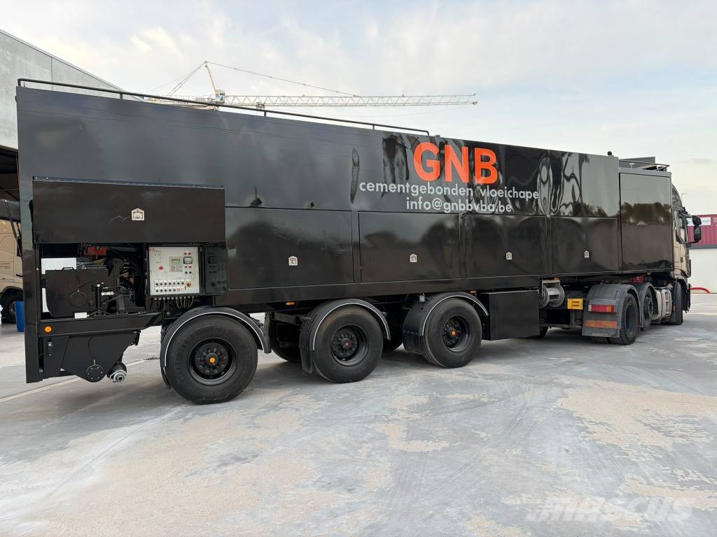 MC Machines Vloei chapewagen Бетонные заводы