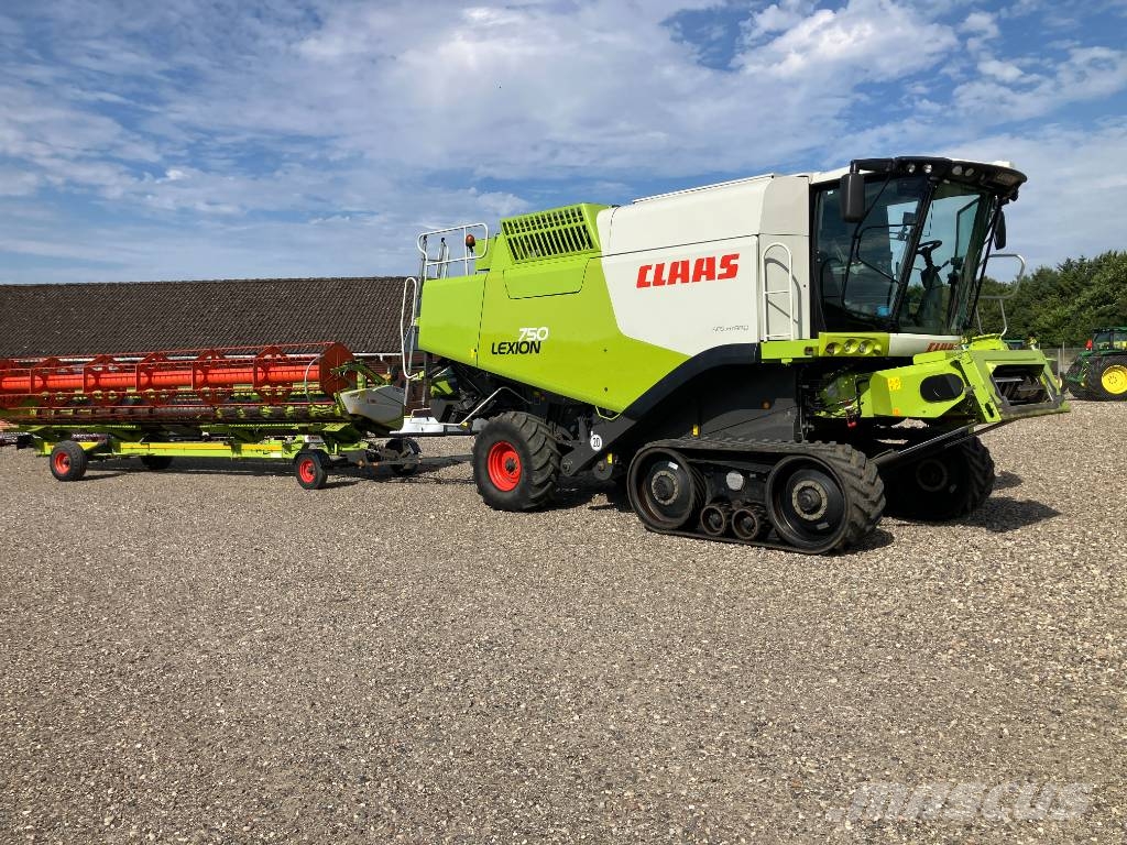 CLAAS Lexion 750 TerraTrac Θεριζοαλωνιστικές μηχανές