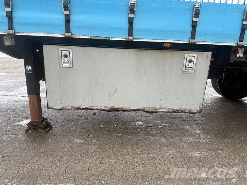 BP TRAILER Curtainsider / City-Plane Stapler Tents puspiekabes
