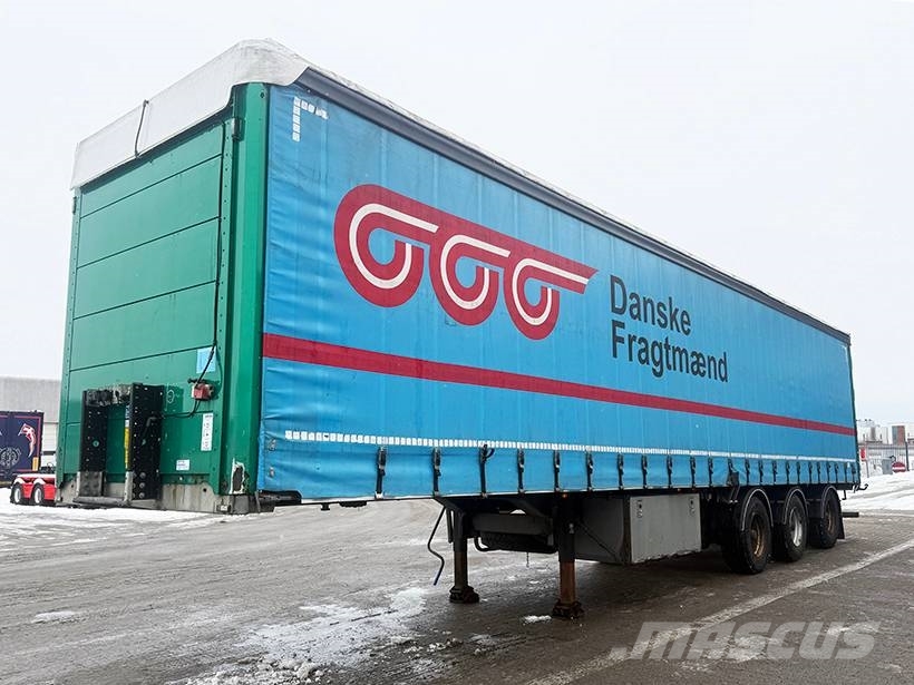 BP TRAILER Curtainsider / City-Plane Stapler Tents puspiekabes