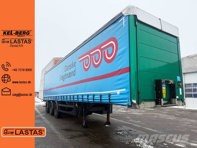 BP TRAILER Curtainsider / City-Plane Stapler Tents puspiekabes