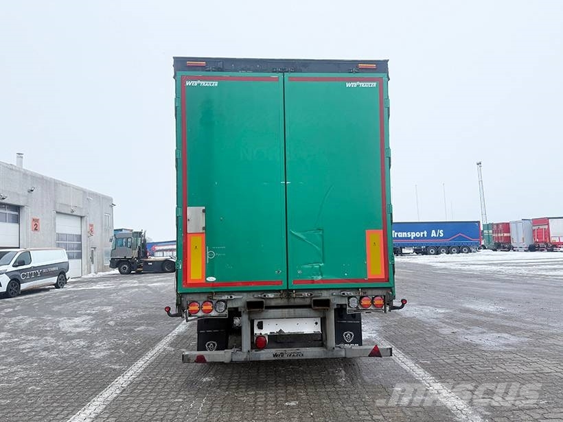 BP TRAILER Curtainsider / City-Plane Stapler Tents puspiekabes