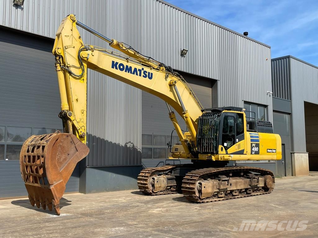 Komatsu PC490LC-10 Εκσκαφείς με ερπύστριες