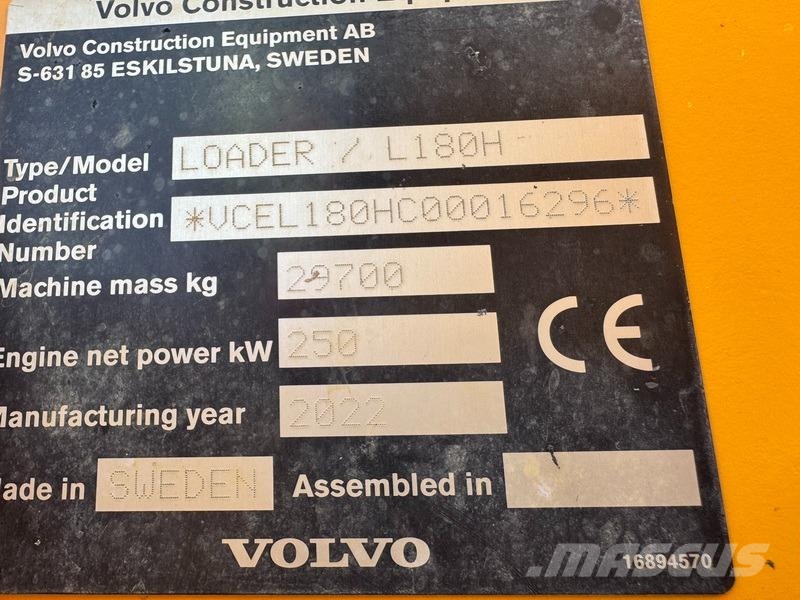 Volvo L 180 H 轮式装载机