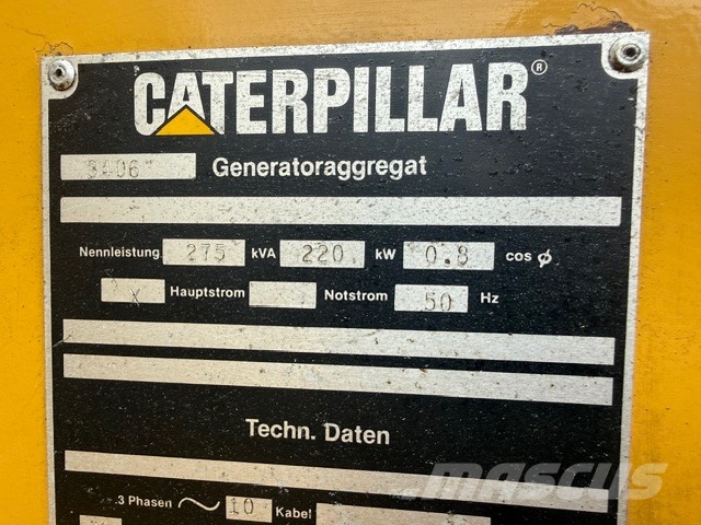 CAT 275KVA/220KW ENGINE 3406 Diesel Generatoren
