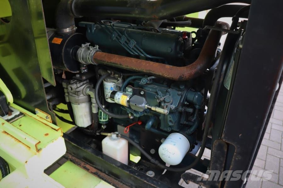 MEC 3392RT-T Diesel, 4x4 Drive, 12m Working Height, 12 Makasli platformlar