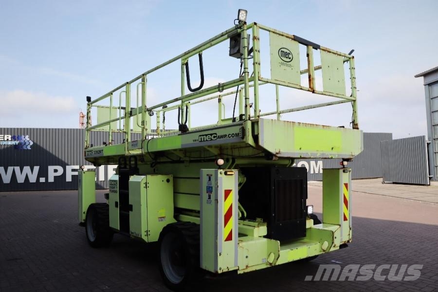 MEC 3392RT-T Diesel, 4x4 Drive, 12m Working Height, 12 Makasli platformlar
