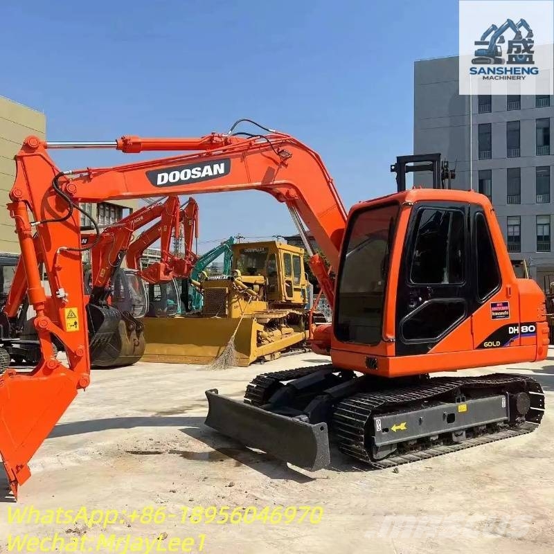 Doosan DH 80 Rupsgraafmachines