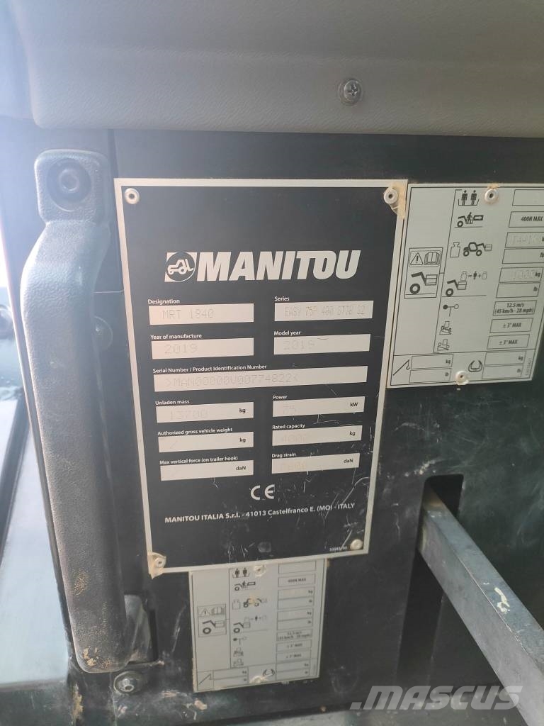 Manitou MRT 1840 Easy Телескопични товарачи