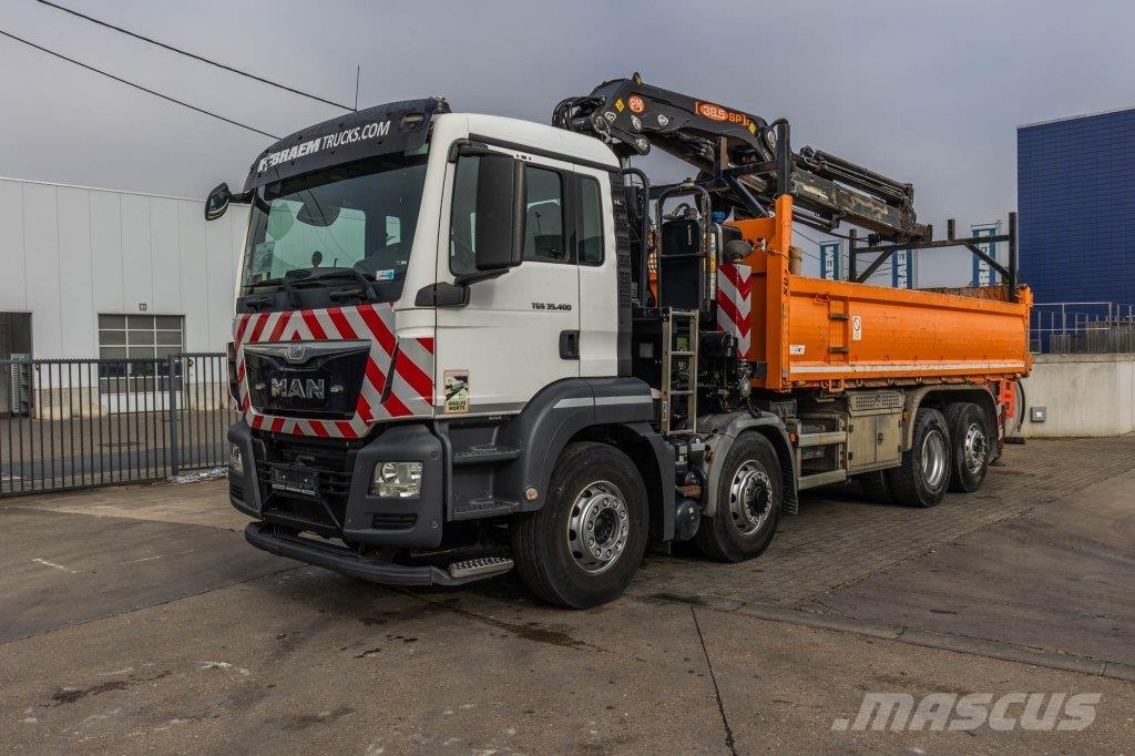 MAN TGS 35.400 BL -8x4H-6+ PM 38.5 SP-LC/7x 傾卸式卡車