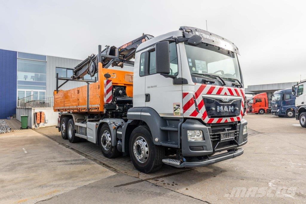 MAN TGS 35.400 BL -8x4H-6+ PM 38.5 SP-LC/7x 傾卸式卡車