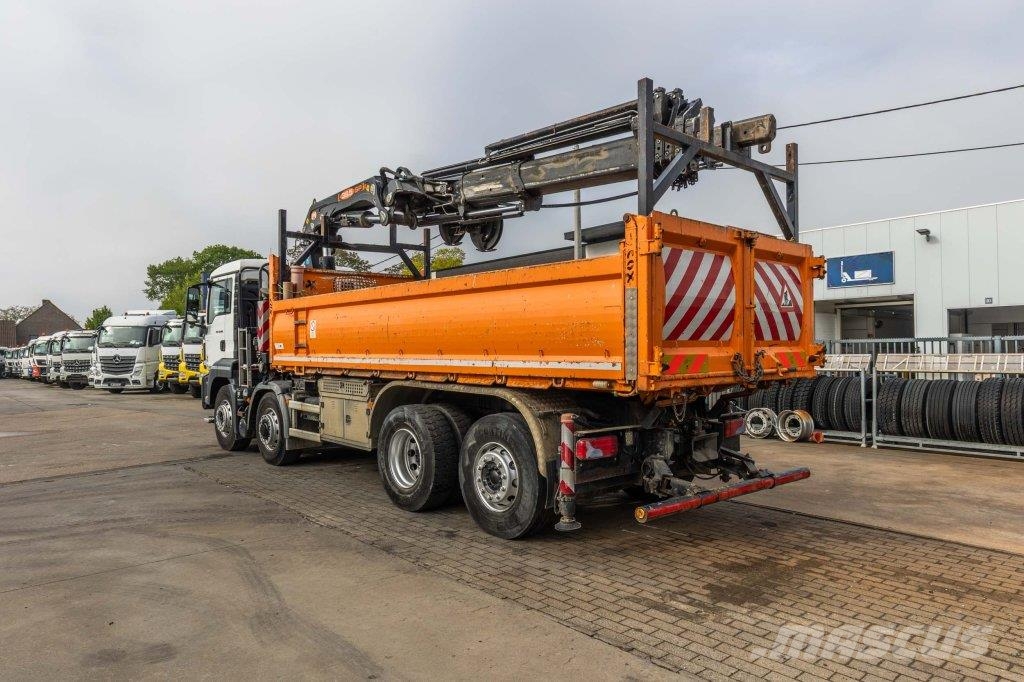 MAN TGS 35.400 BL -8x4H-6+ PM 38.5 SP-LC/7x 傾卸式卡車