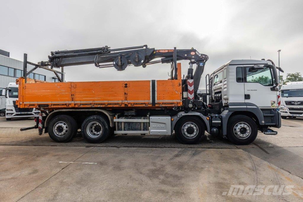 MAN TGS 35.400 BL -8x4H-6+ PM 38.5 SP-LC/7x 傾卸式卡車