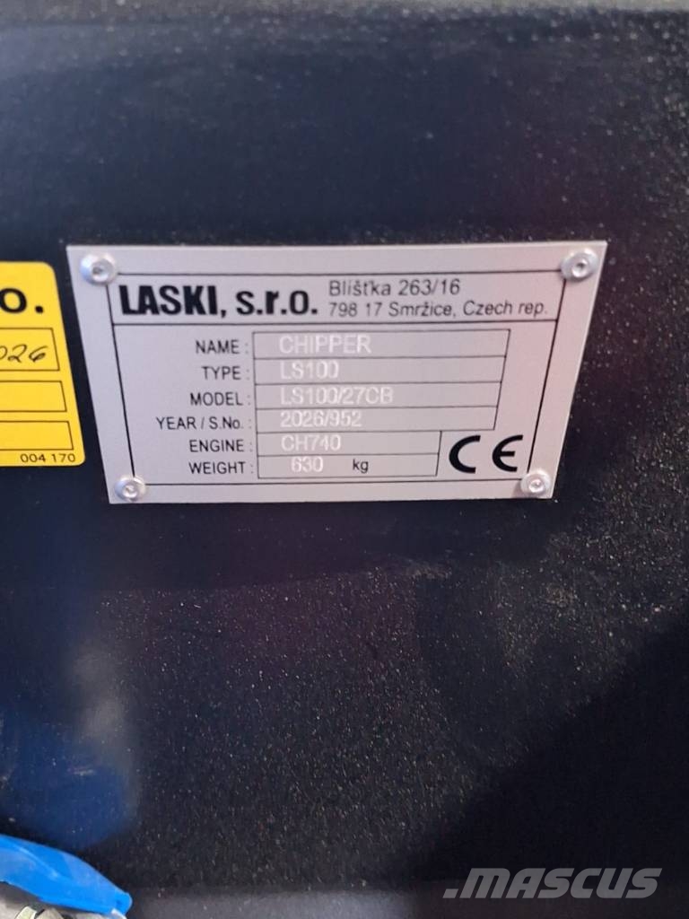 Laski LS100 / 27CB Drobilice drva / čiperi