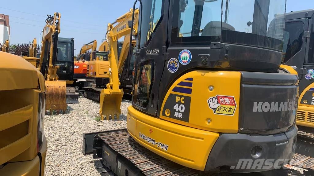 Komatsu PC 40 MR Mini ekskavatörler, 7 tona dek