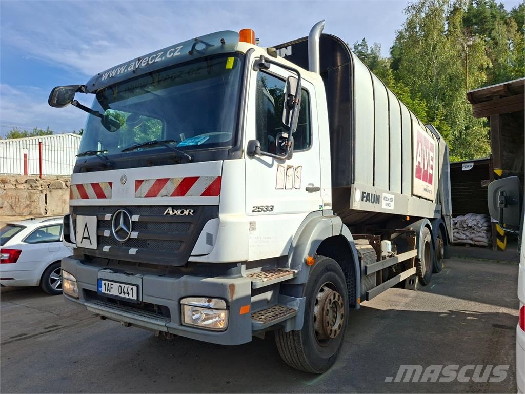 Mercedes-Benz AXOR 2533 L 6X2 새시 운전실 트럭
