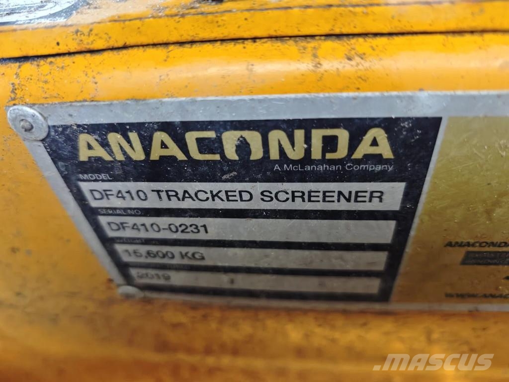 Anaconda DF 410 Tracked Screener Gezer eleyiciler
