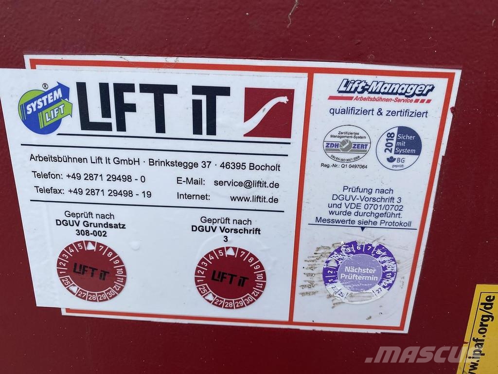 Bluelift C13, Spin hoogwerker 曲臂高空作業車