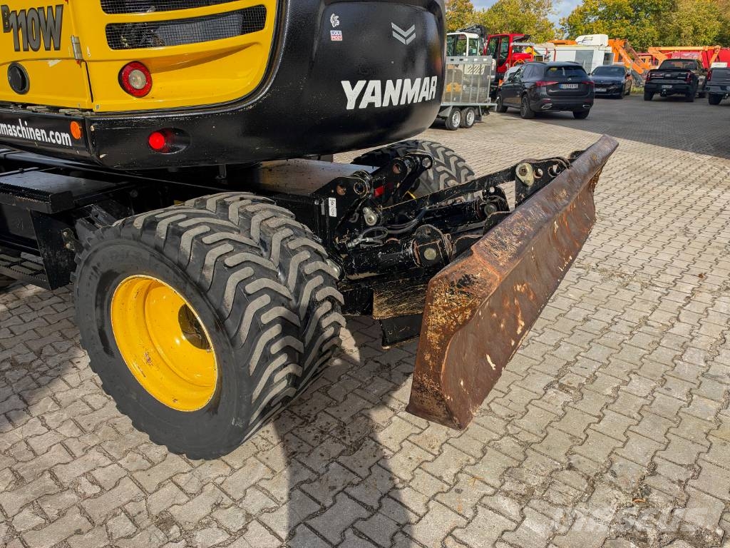 Yanmar B110W Powertilt SW hydr. Kamera Bagri na kolesih