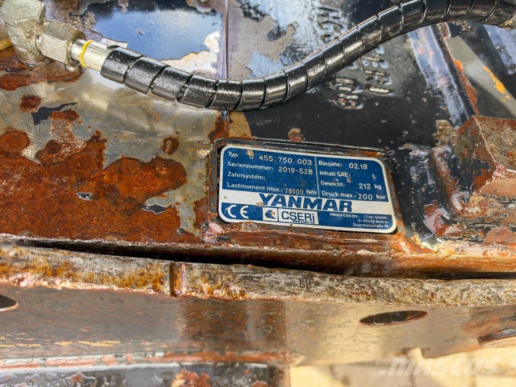 Yanmar B110W Powertilt SW hydr. Kamera Bagri na kolesih
