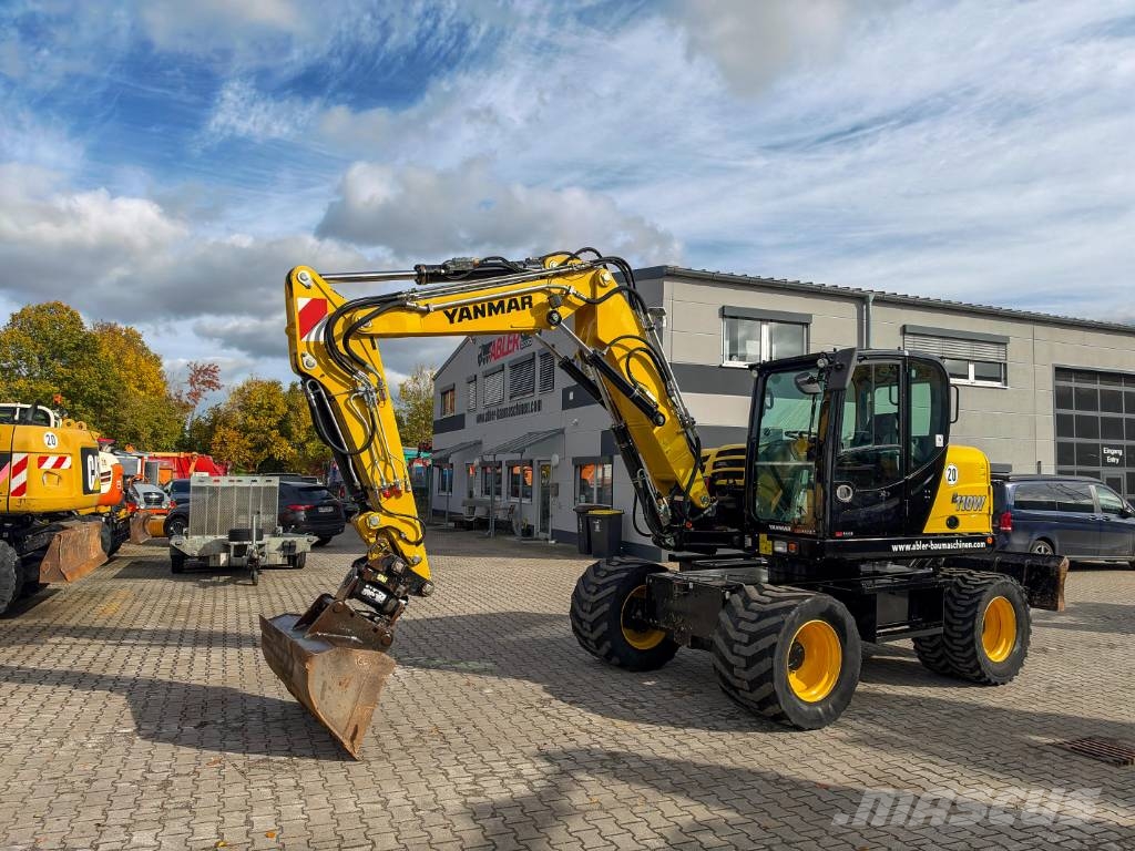 Yanmar B110W Powertilt SW hydr. Kamera Bagri na kolesih