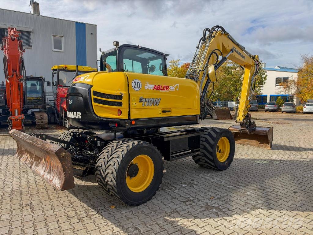 Yanmar B110W Powertilt SW hydr. Kamera Bagri na kolesih