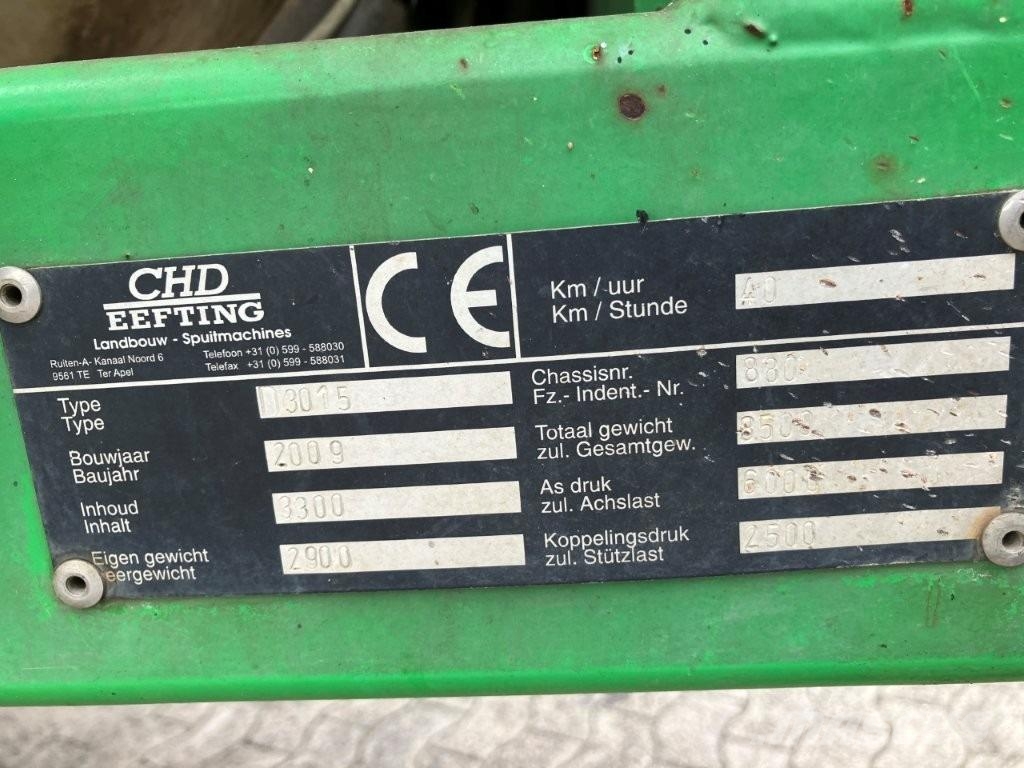 CHD D 3015 Pulverizadores arrastrados