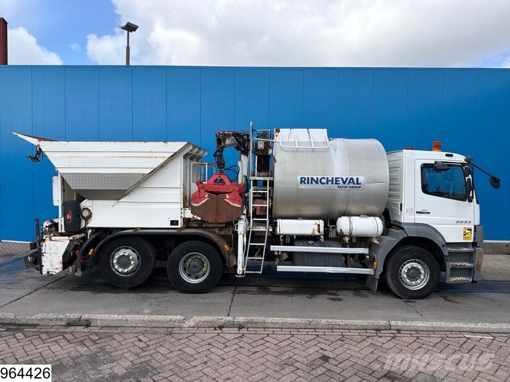 Mercedes-Benz Atego 2533 6x2, PTO, Maxilift, asphalt sprayer Otros camiones