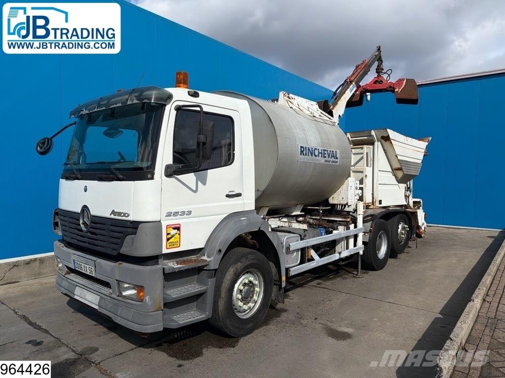 Mercedes-Benz Atego 2533 6x2, PTO, Maxilift, asphalt sprayer Otros camiones