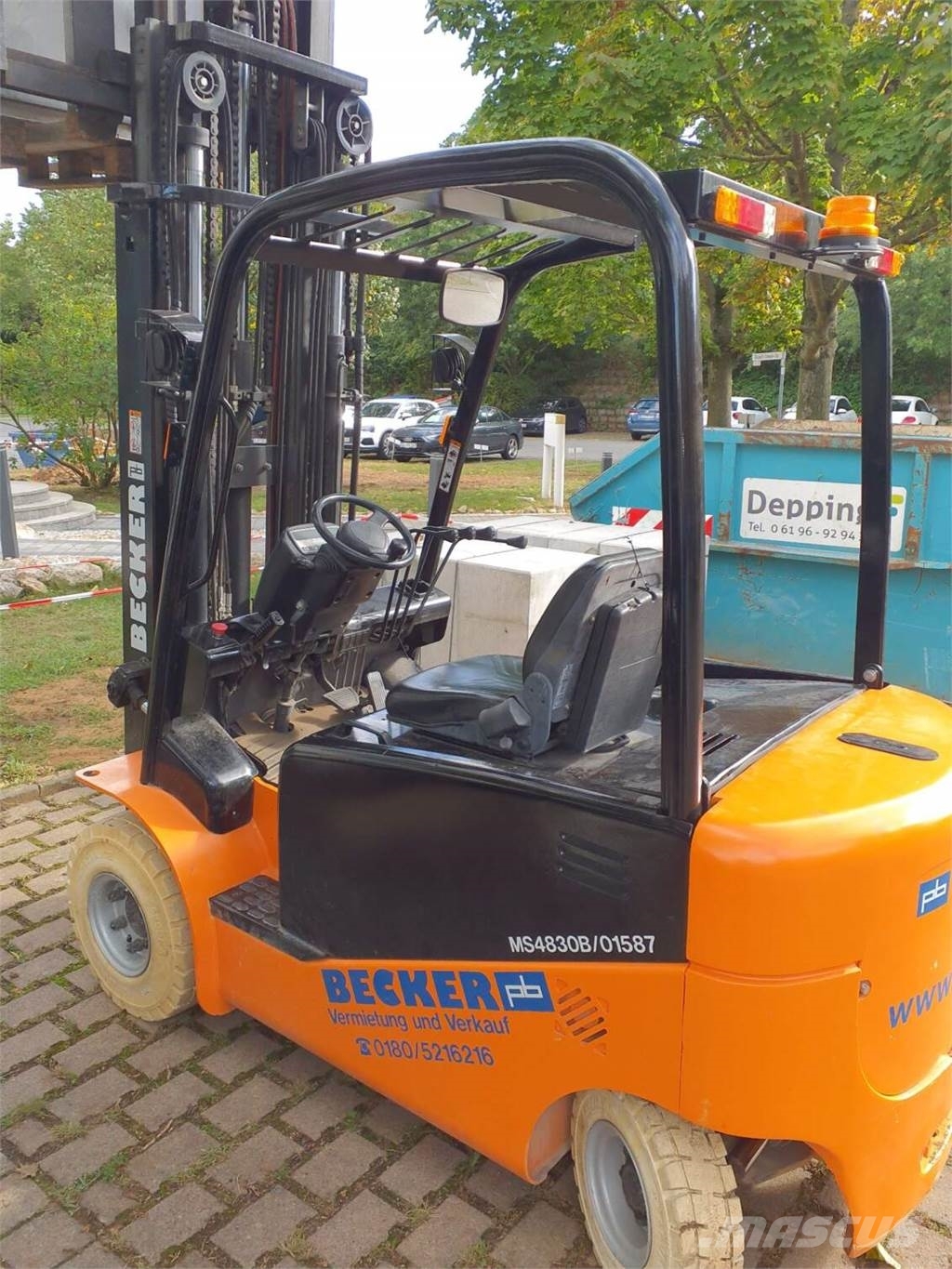 Manitou ME 430 S2 (01587) شاحنات ذات رافعات شوكية تعمل بالكهرباء