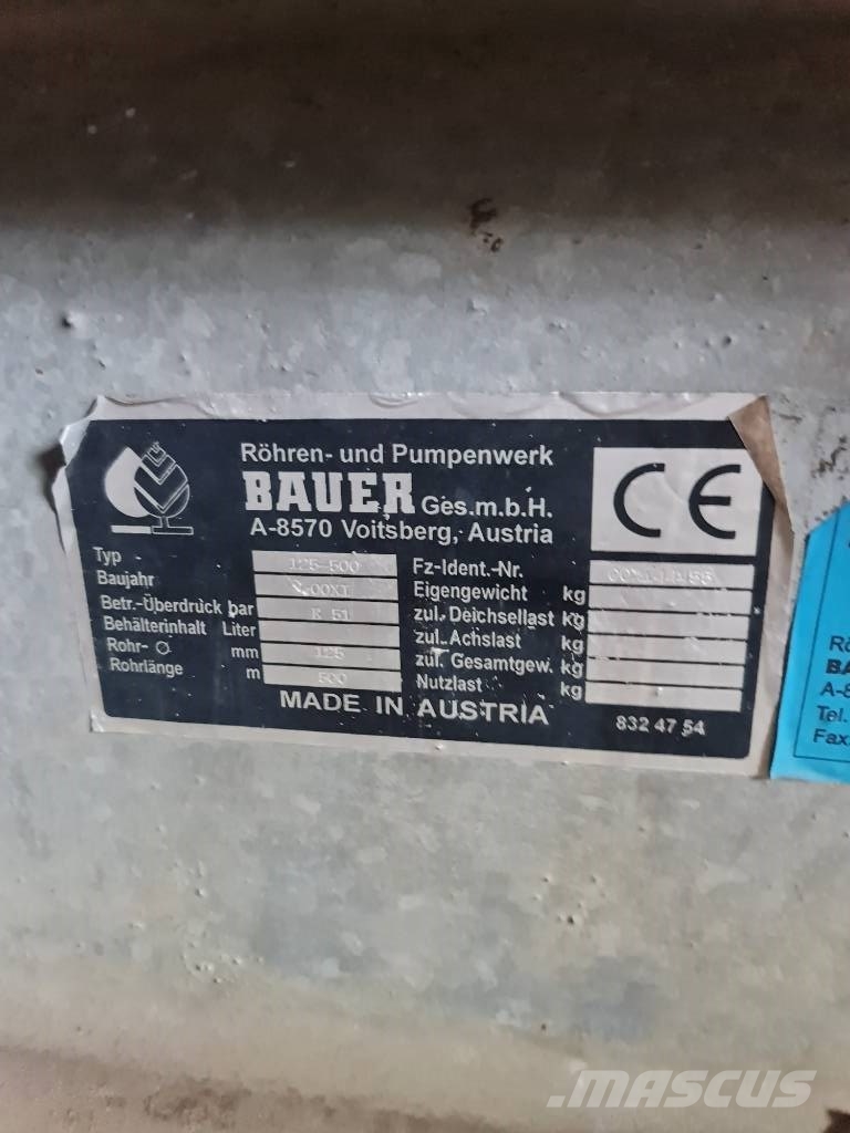 Bauer E51 125-500 أنظمة الري