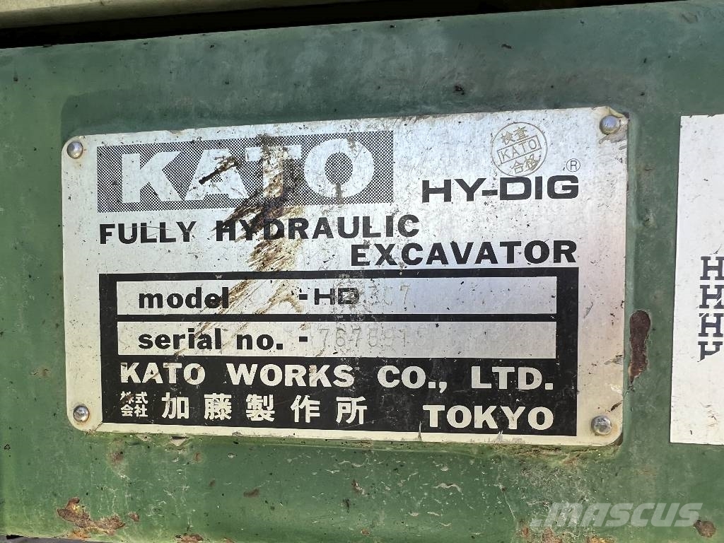 Kato HD 307 *3xSchaufeln*7500 kg 中型油圧ショベル 7ｔ-12ｔ（ユンボ・パワーショベル・バックホー）