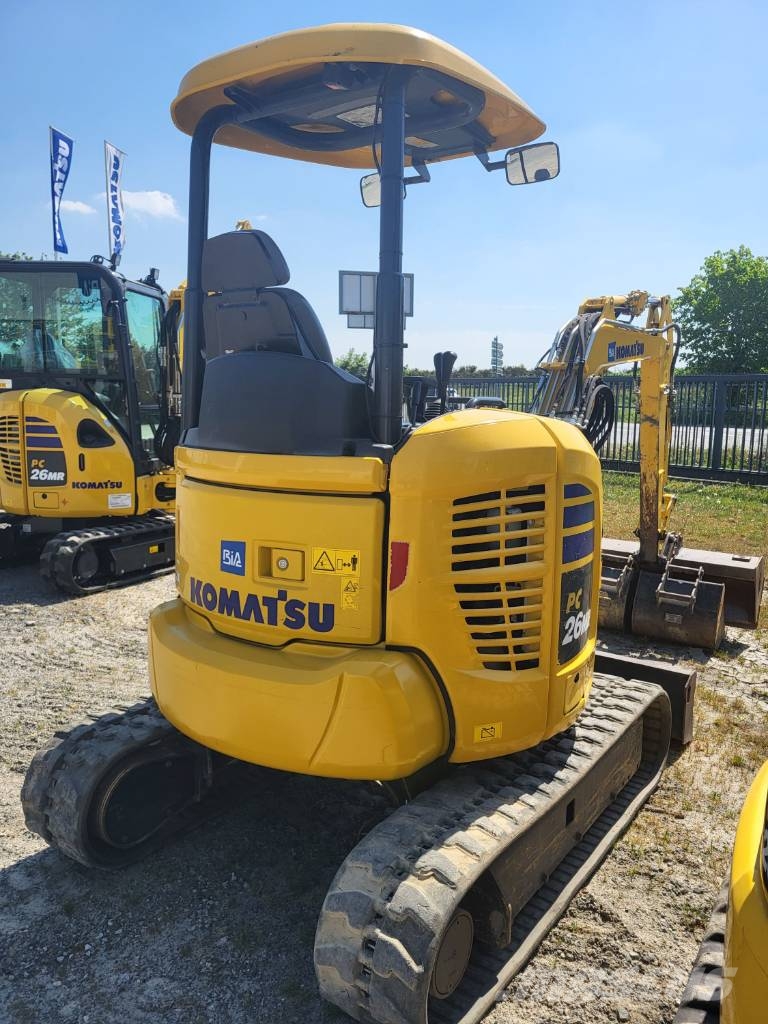 Komatsu PC26MR-5 Mini ekskavatoriai < 7 t