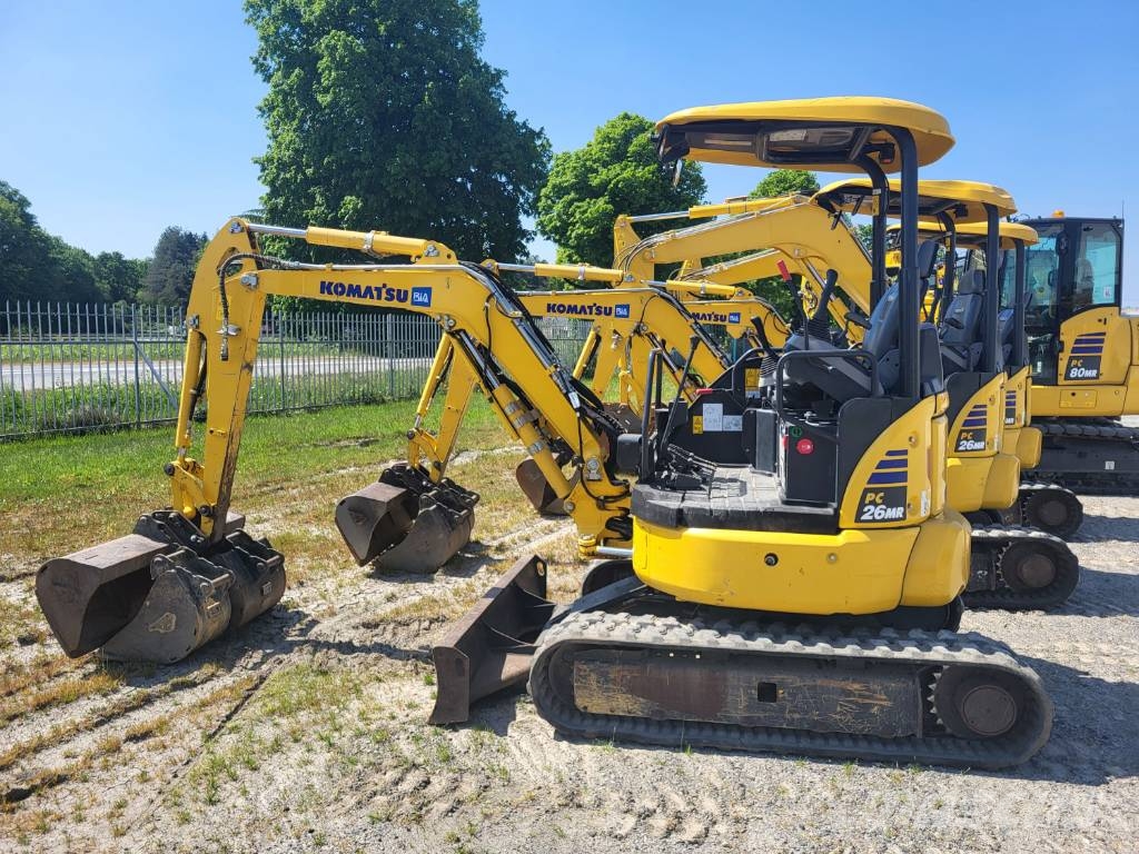 Komatsu PC26MR-5 Mini ekskavatoriai < 7 t