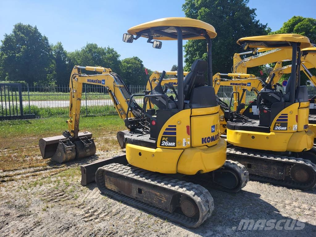 Komatsu PC26MR-5 Mini ekskavatoriai < 7 t