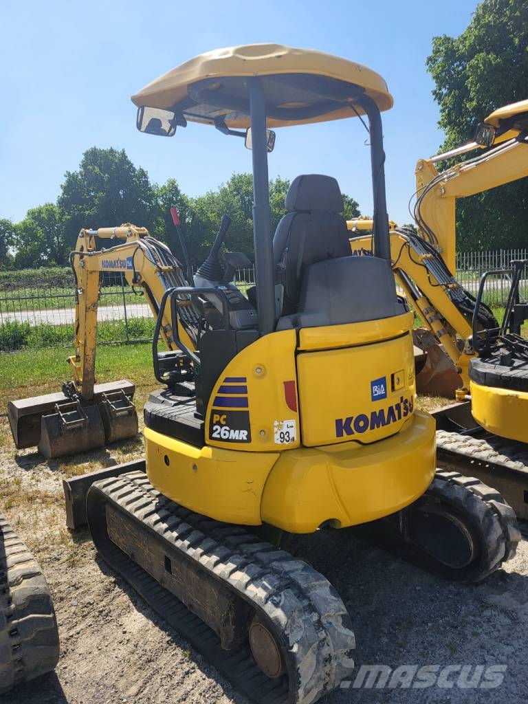 Komatsu PC26MR-5 Minigraafmachines < 7t