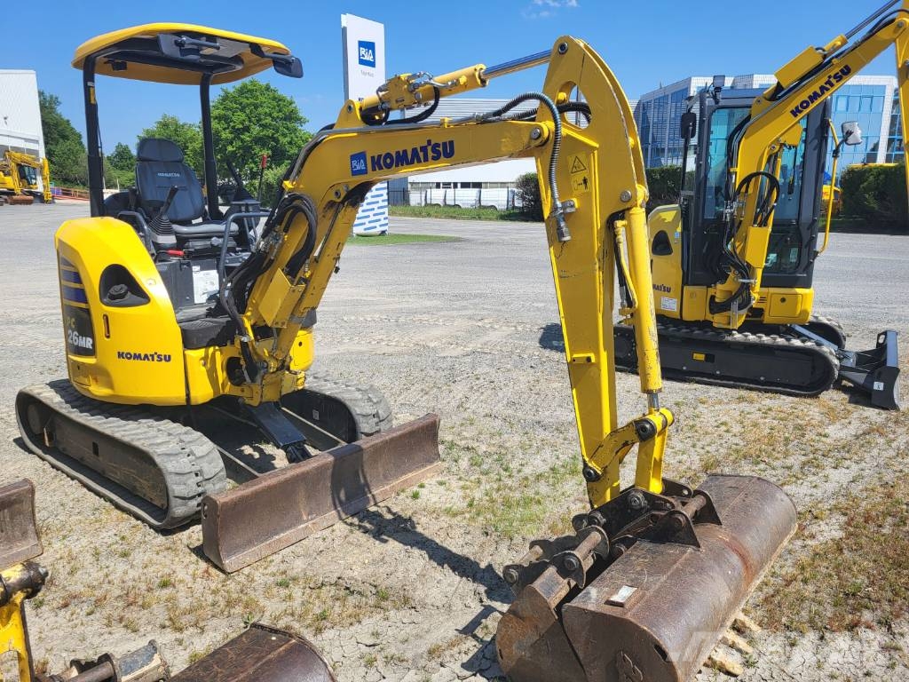 Komatsu PC26MR-5 Mini ekskavatoriai < 7 t