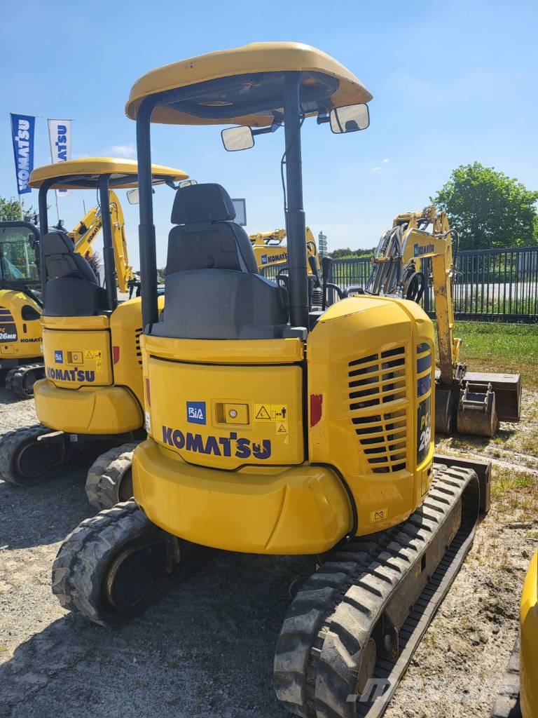 Komatsu PC26MR-5 Minigraafmachines < 7t