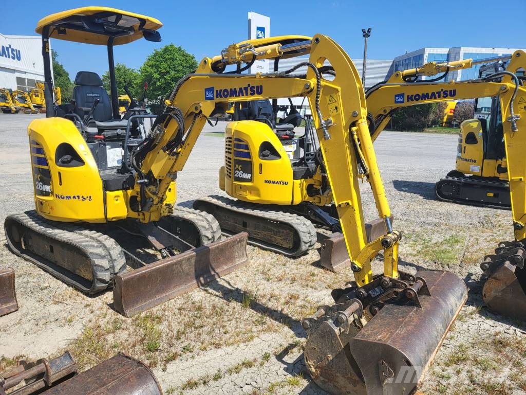 Komatsu PC26MR-5 Minigraafmachines < 7t