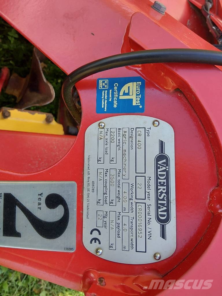 Väderstad CR400 Diskinės akėčios