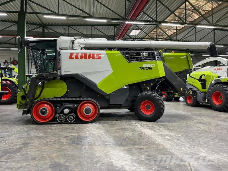 CLAAS TRION 660 TERRA TRAC Combine harvesters